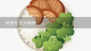 螃蟹吃法分解图