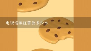 电饭锅蒸红薯放多少水