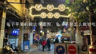 兔子苹果的做法步骤图，兔子苹果怎么做好吃